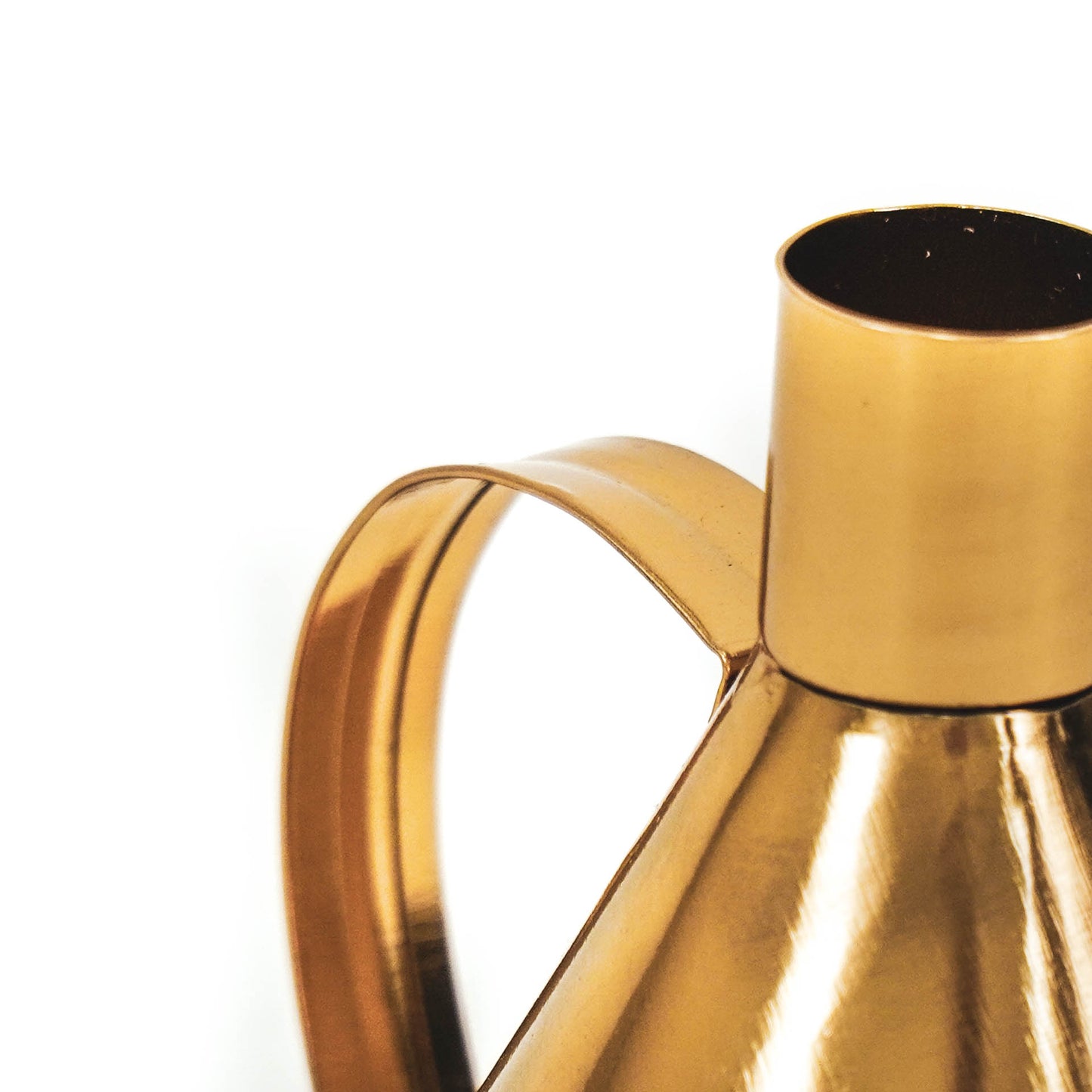 HV Funnel Candleholder - Gold - 10x10x9cm