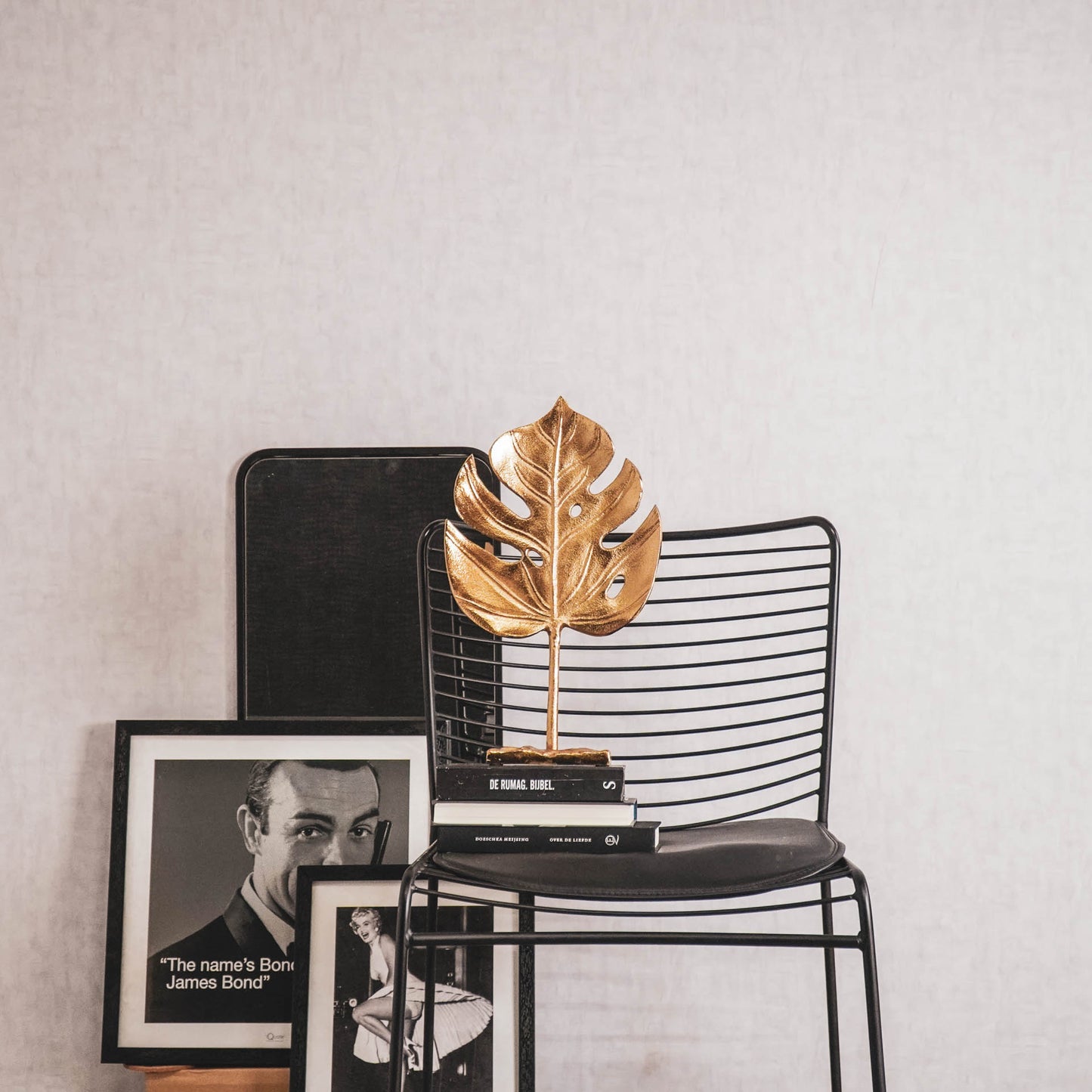 HV Golden Leaf - Standing - 23x7x39cm