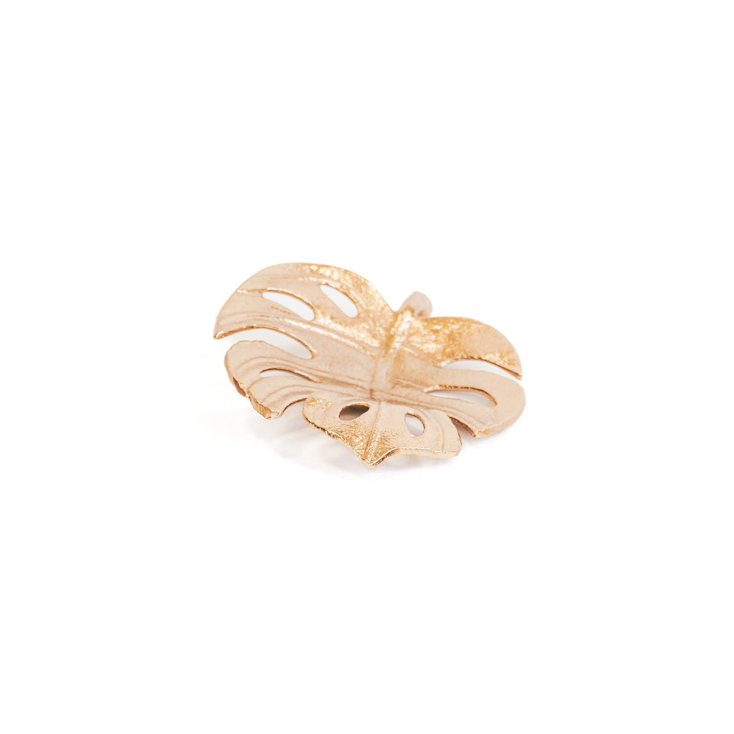 HV Golden Monsterra Leaf - 15x12x3cm