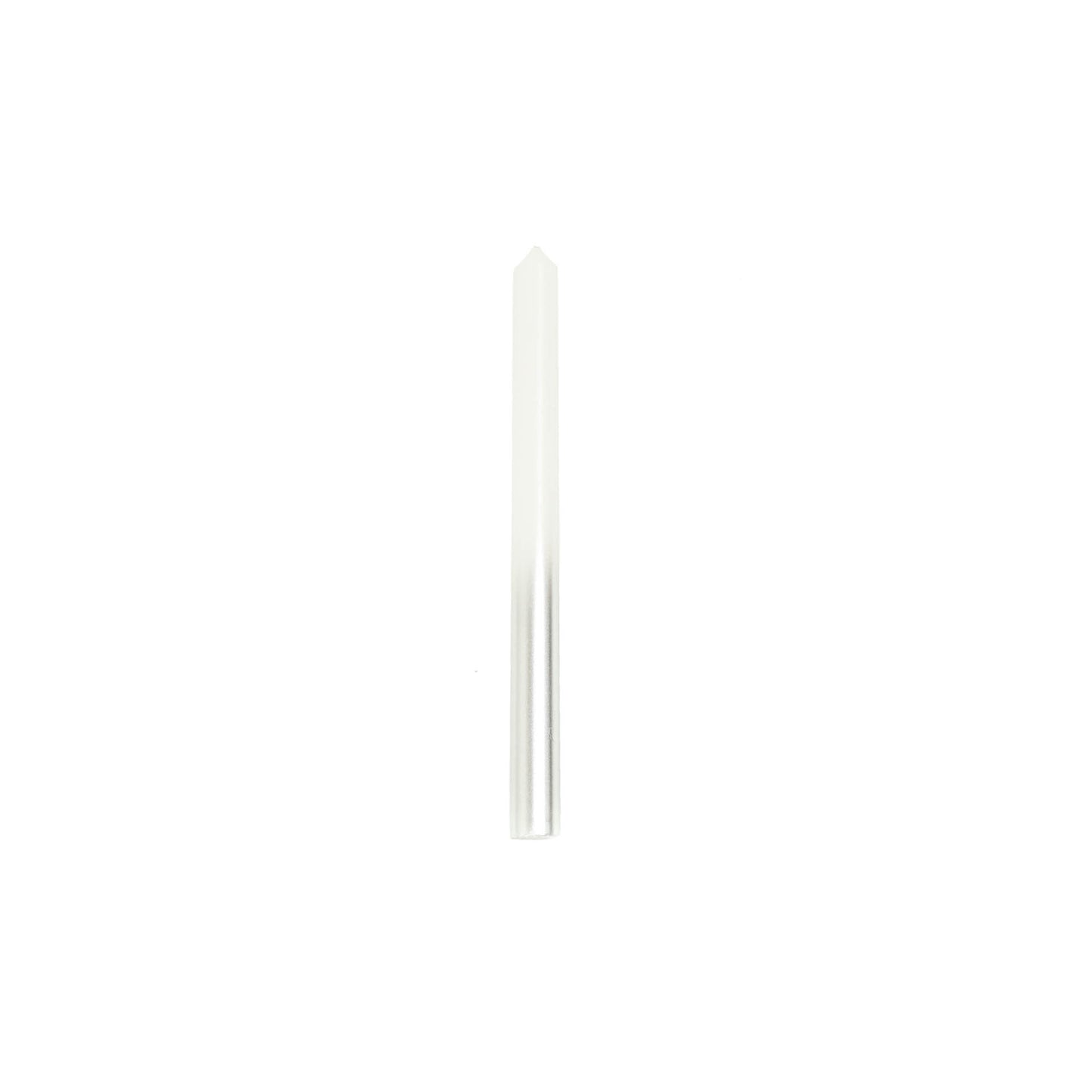 HV 4 Candle - White/Silver - 2x25 cm