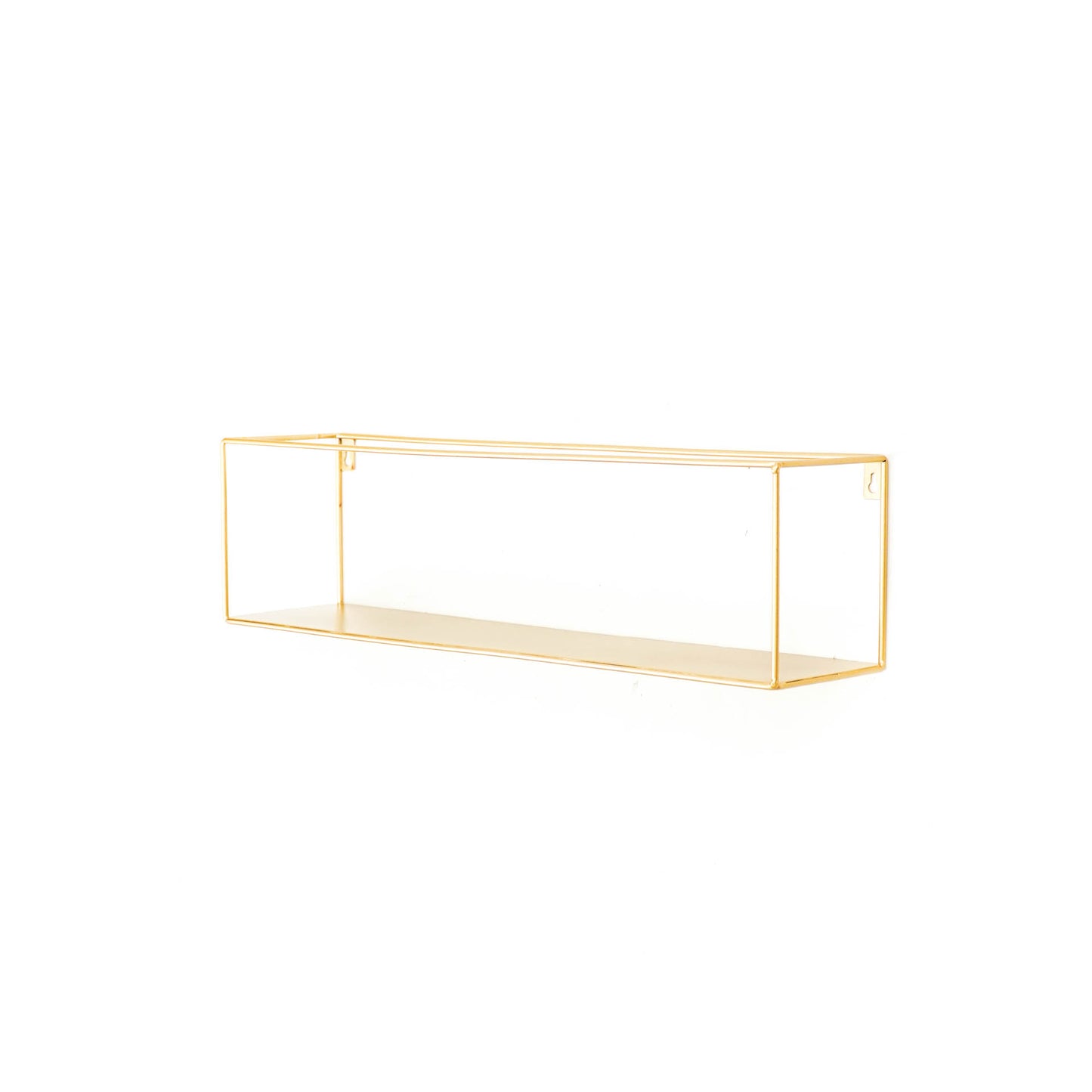 HV Wallshelf - Rectangular - Gold - 55x13x15cm