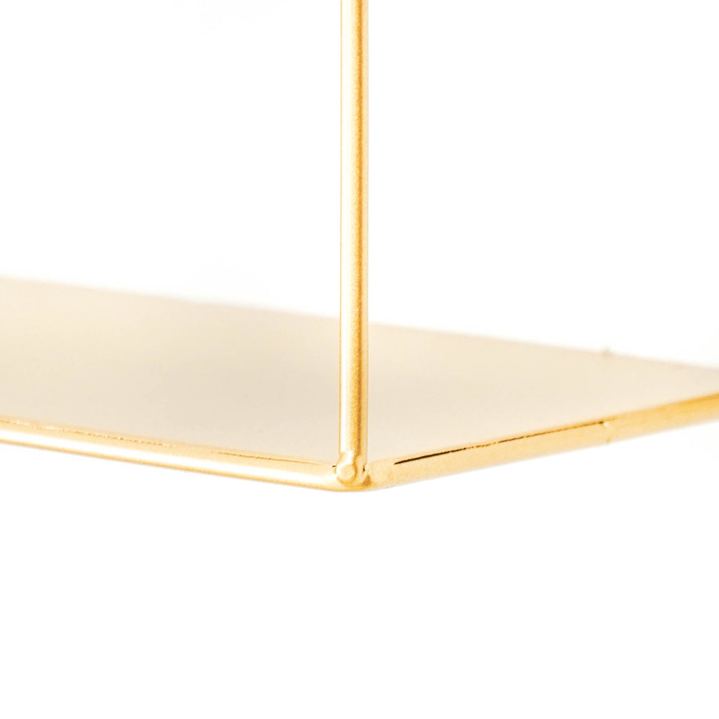 HV Wallshelf - Rectangular - Gold - 55x13x15cm