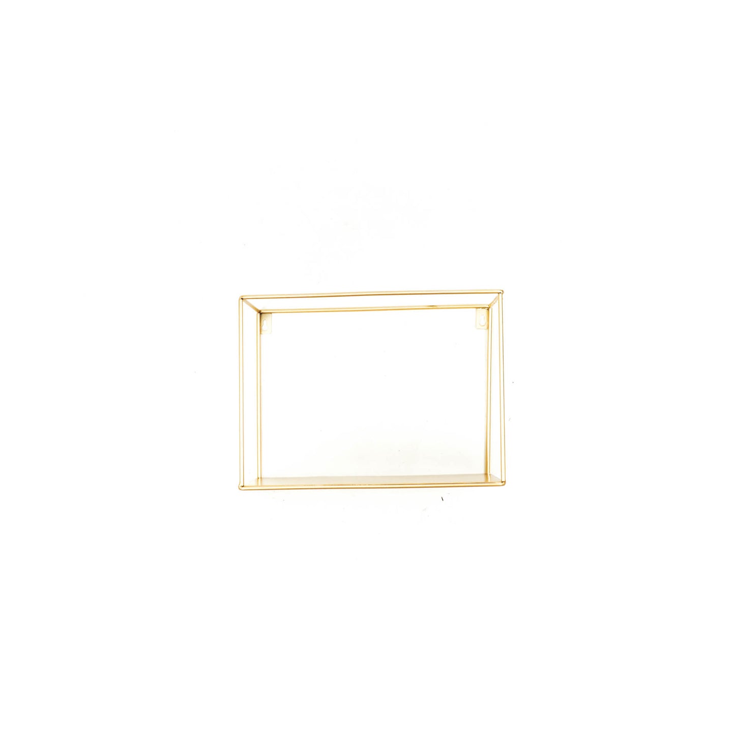 HV Wall shelf - Gold - 30x15x22cm