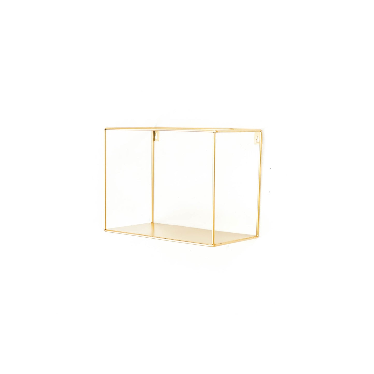 HV Wall shelf - Gold - 30x15x22cm