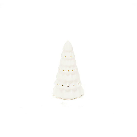 HV Christmas Tree Led Lamp - White - S - 6x6x10cm