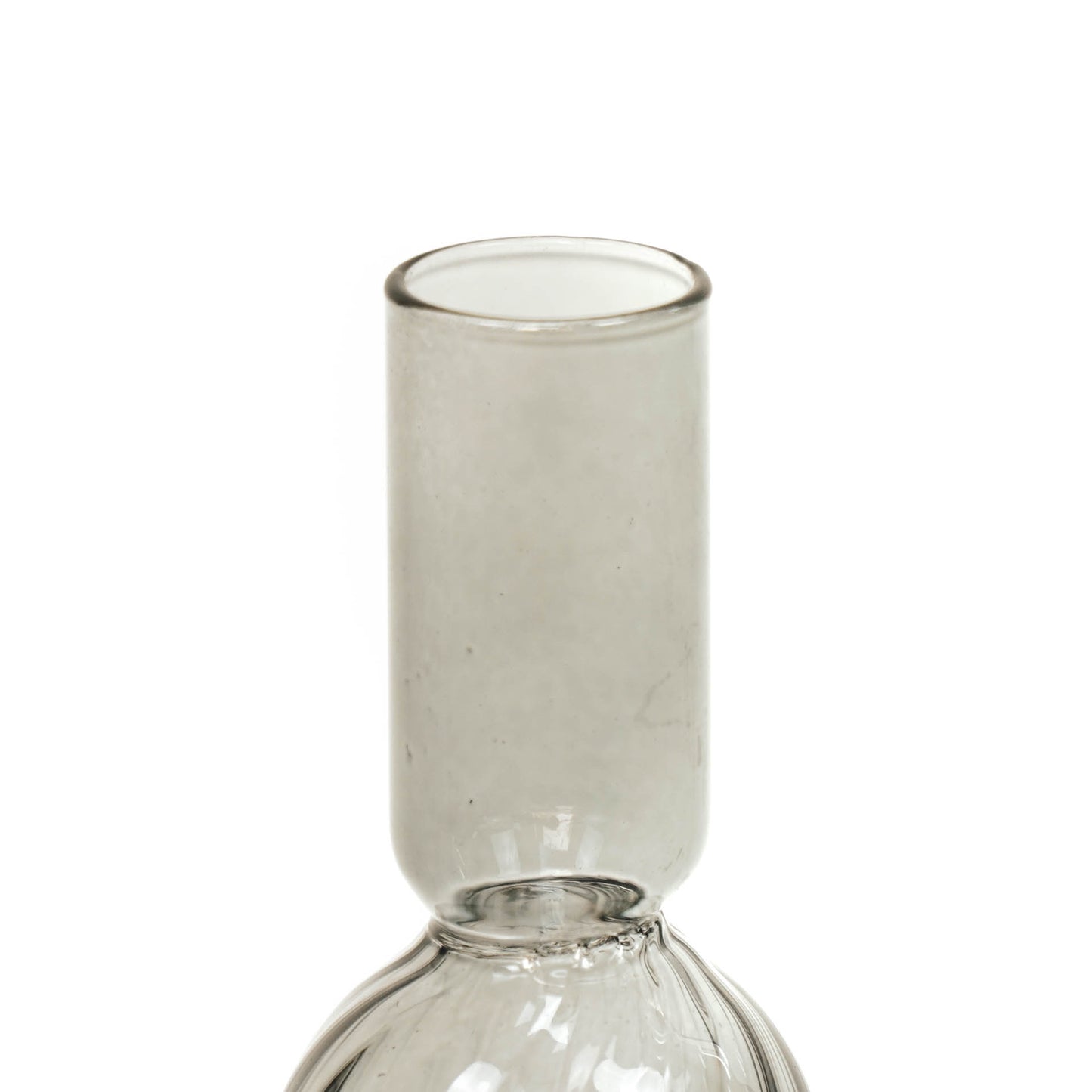 HV Bubble Candleholder - Smokey - 9x16cm