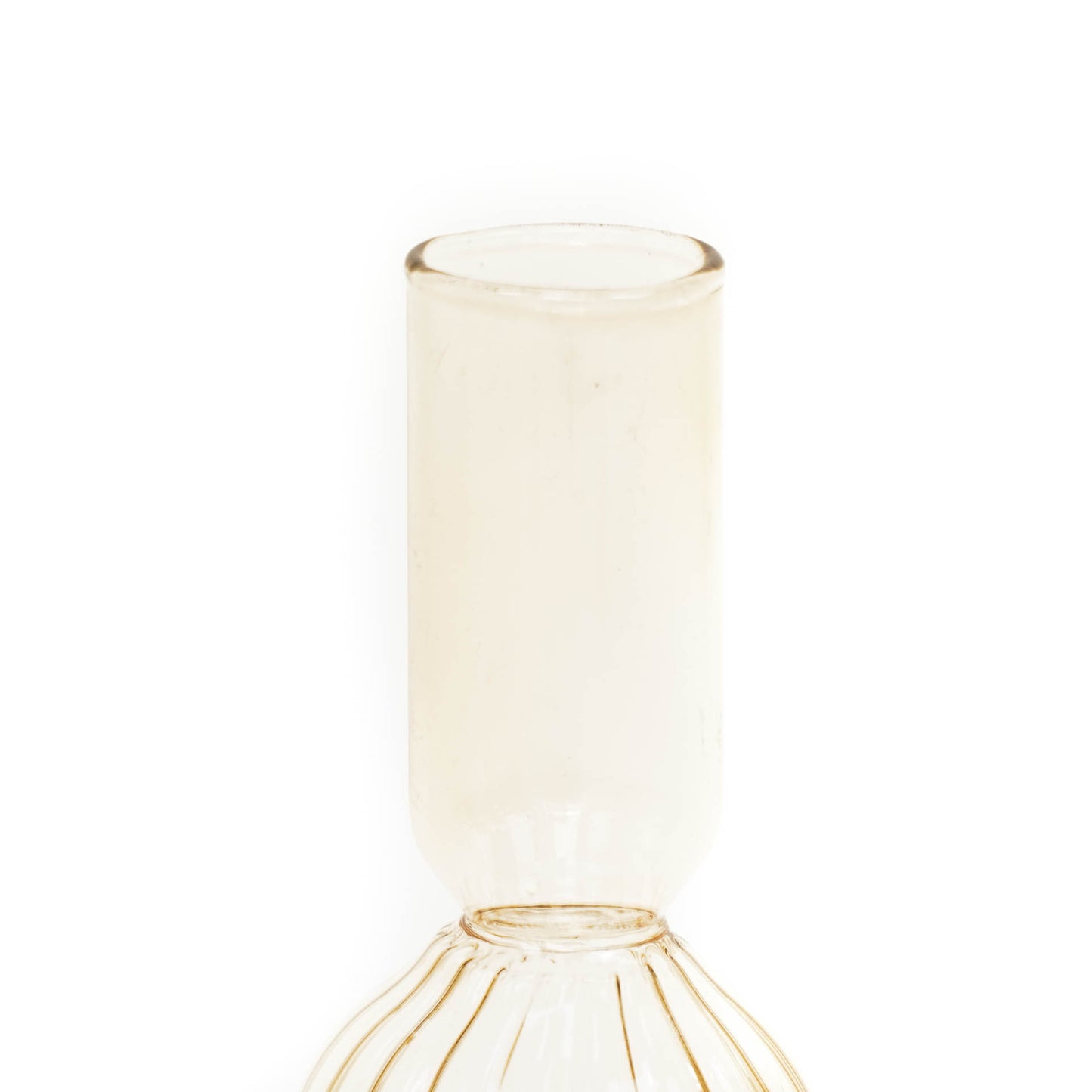 HV Bubble Candleholder - Amber - 9x16cm
