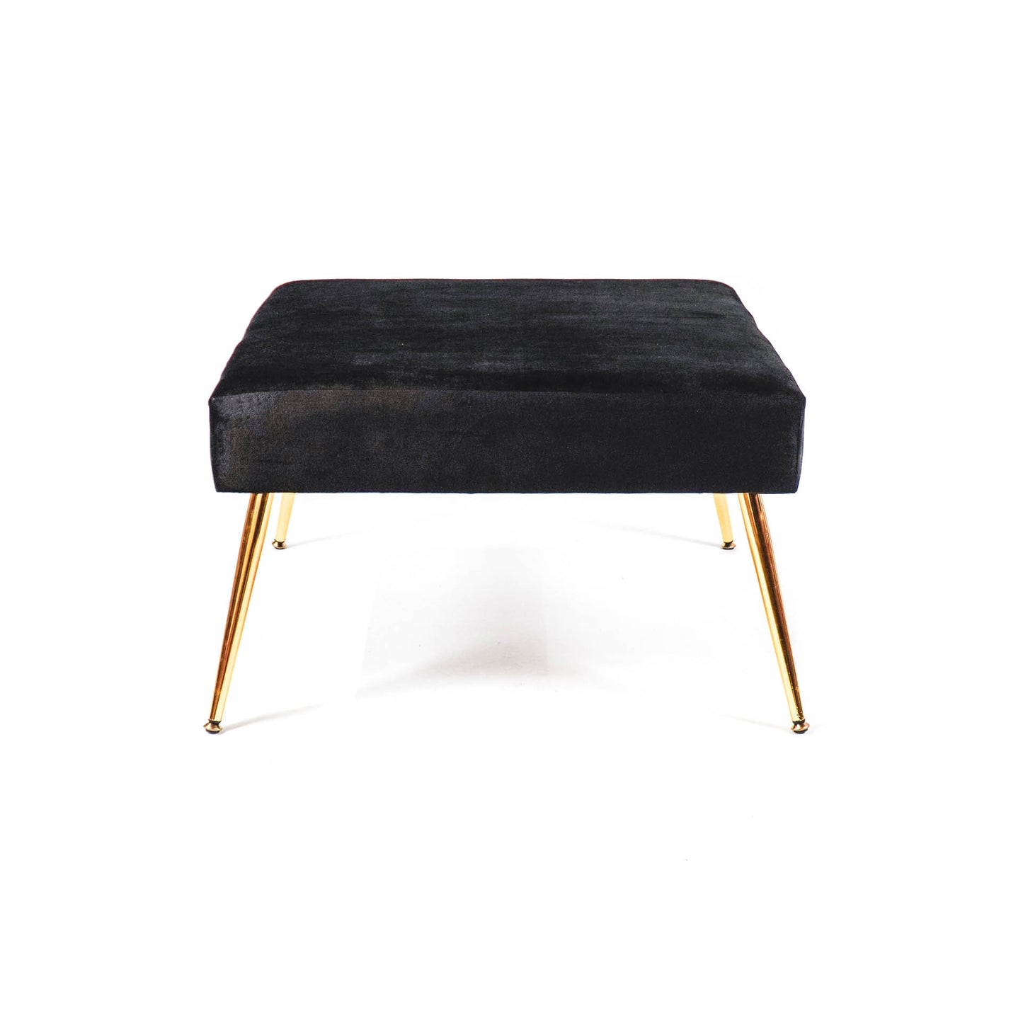 HV Hocker Pouf - Black - 70x70x44cm