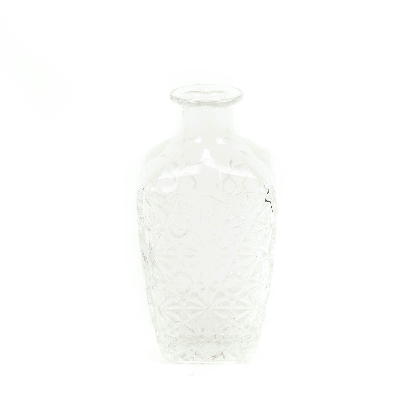 HV Glass Water Bottle - Clear - 9x19 cm