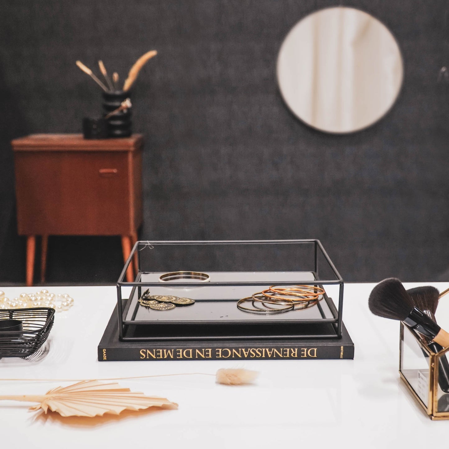 HV Mirror Tray Square - 26x26x7cm