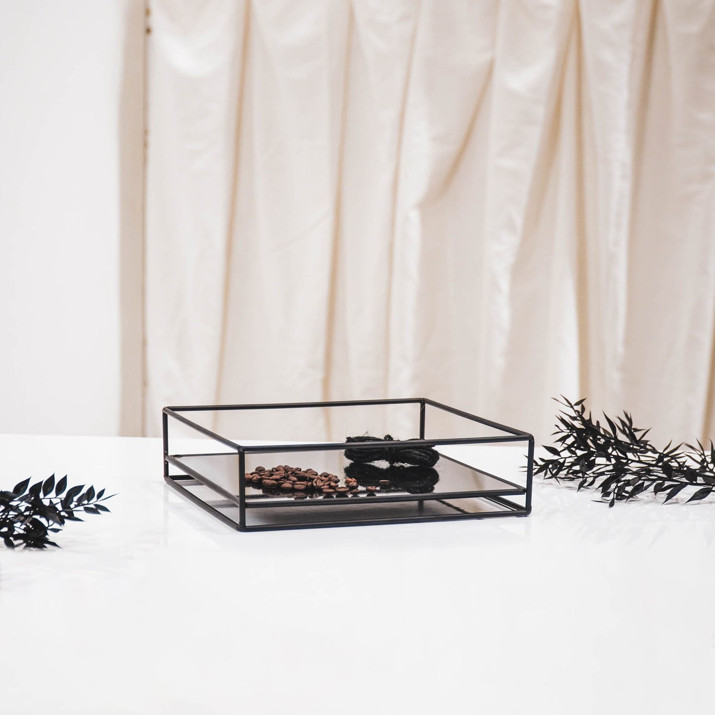 HV Mirror Tray Square - 26x26x7cm
