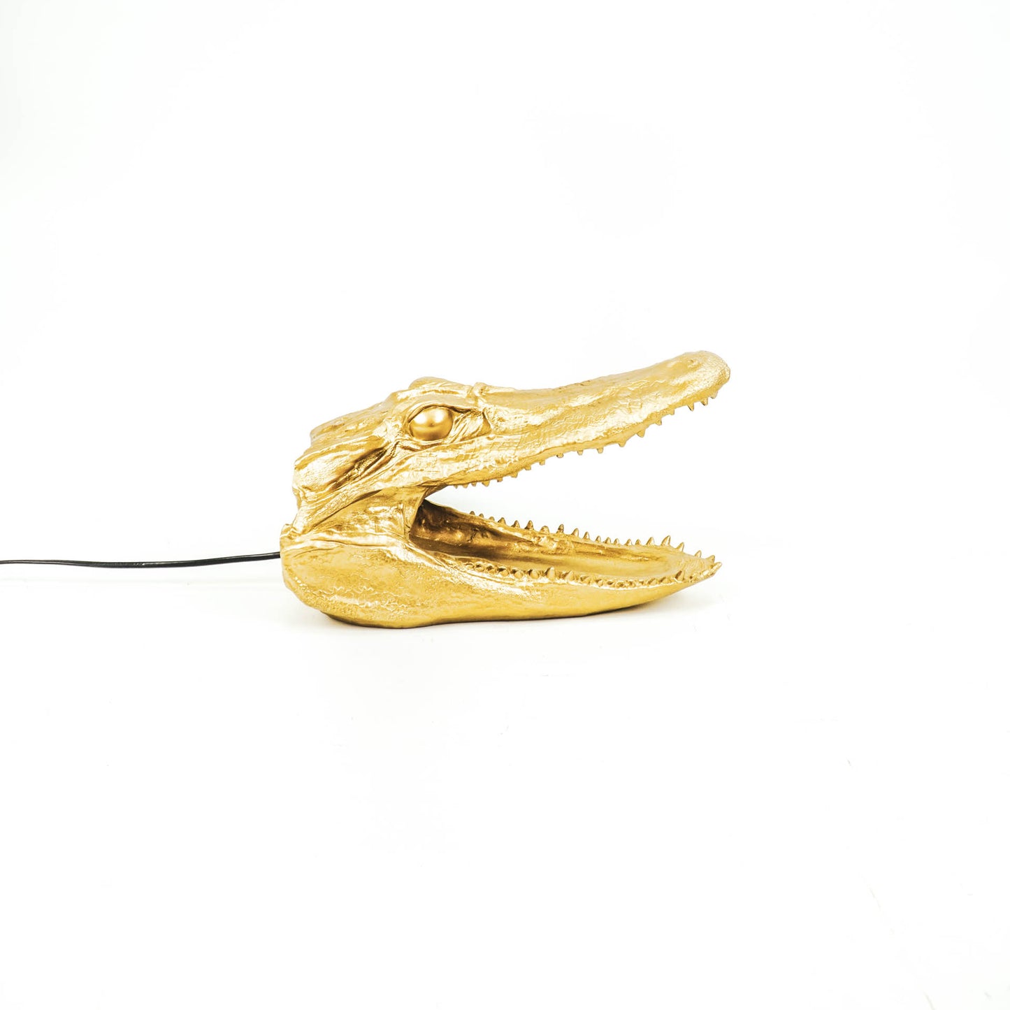 HV Golden Alligator Table Lamp - 39x18x21cm