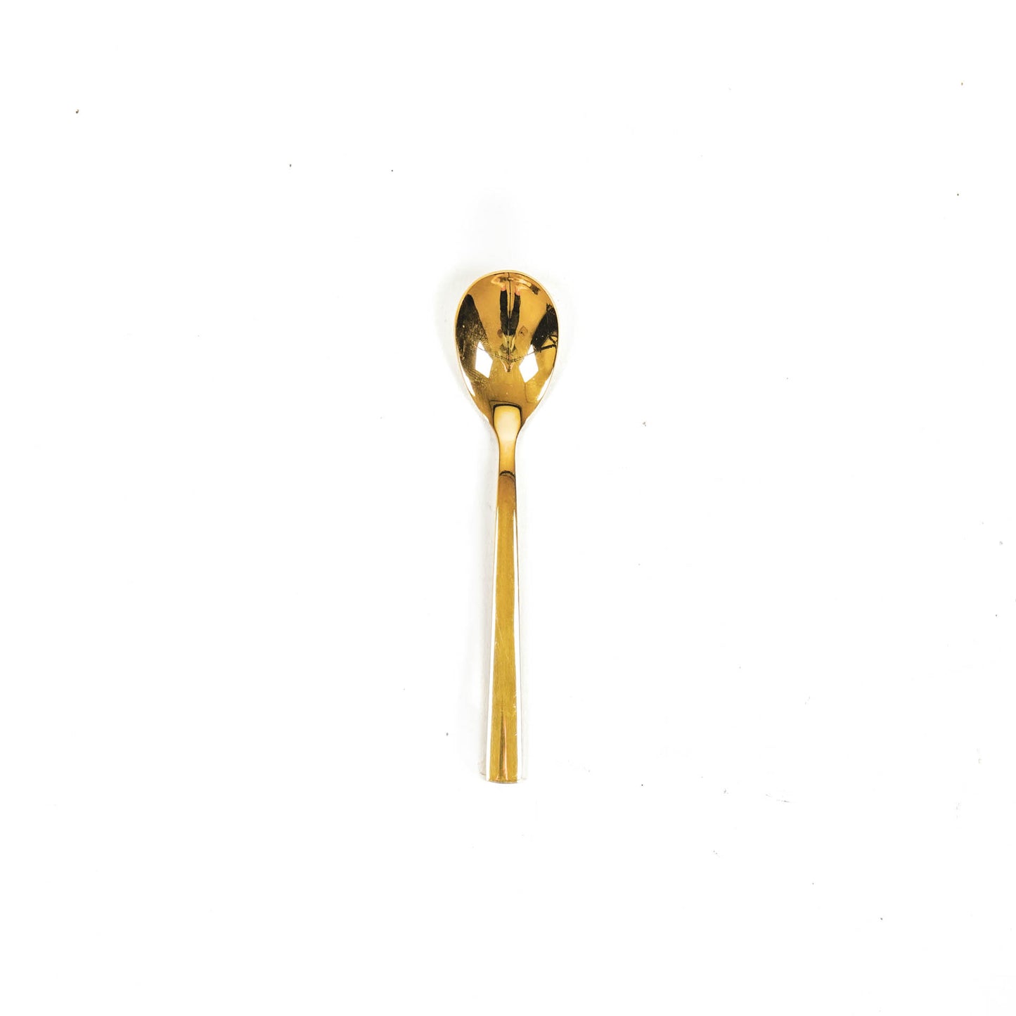 HV Golden Teaspoons - 6 pcs - Stainless steel
