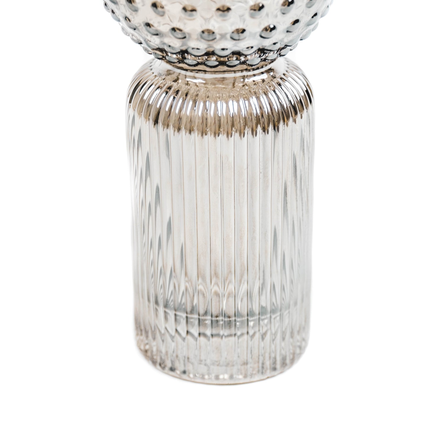 HV Upside down Vase - Black - 8x20cm