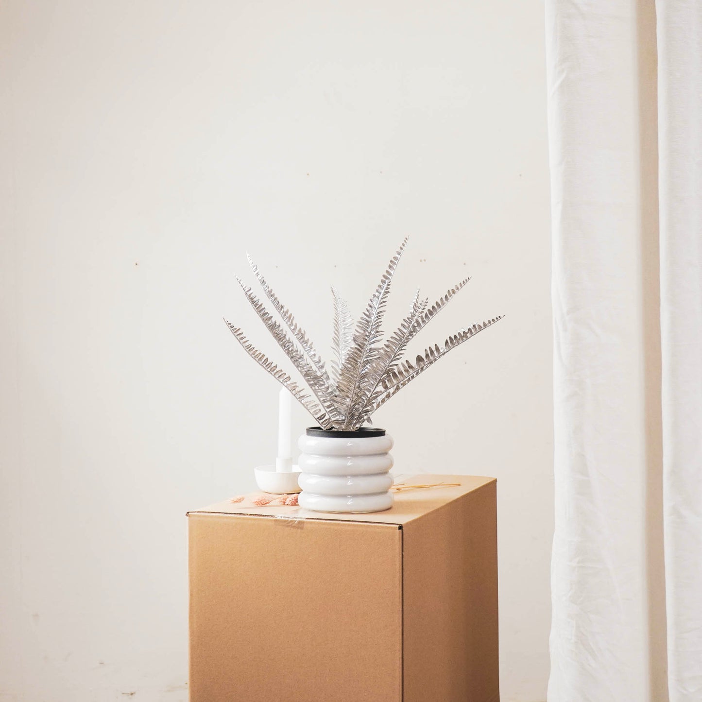 HV Silver Fern - 15x30x45cm - Polysterene