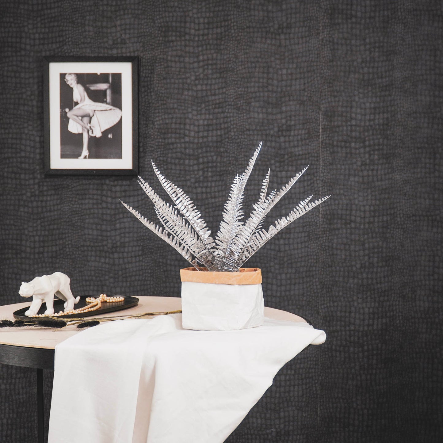 HV Silver Fern - 15x30x45cm - Polysterene