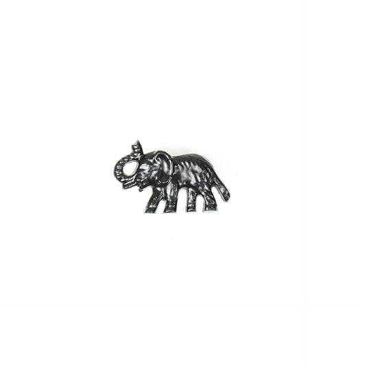 Housevitamin Candle Pins - Elephant - Black - Set of 2 - 7x4x1cm