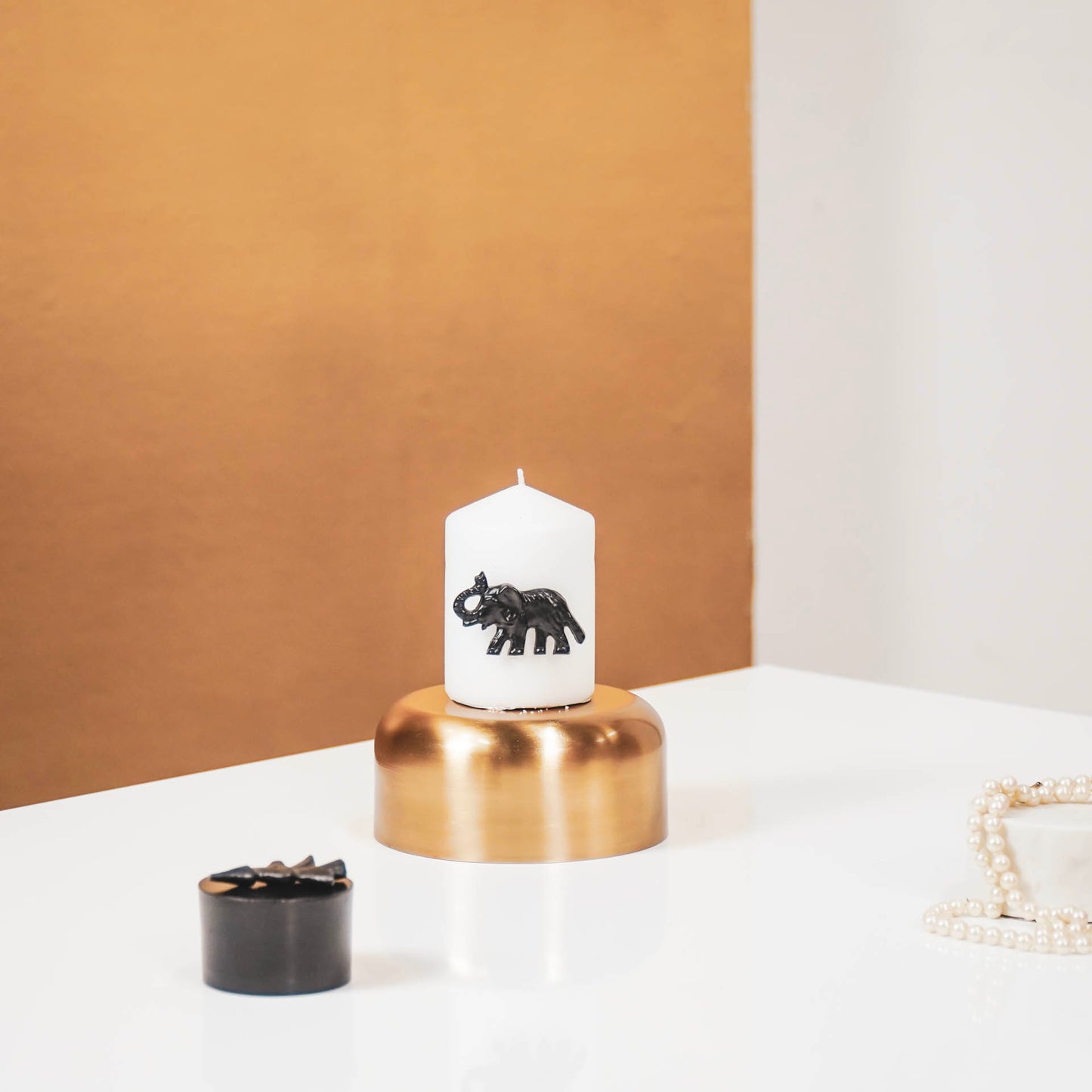 HV S2 Candle Pins - Elephant - Black - 7x4x1 cm