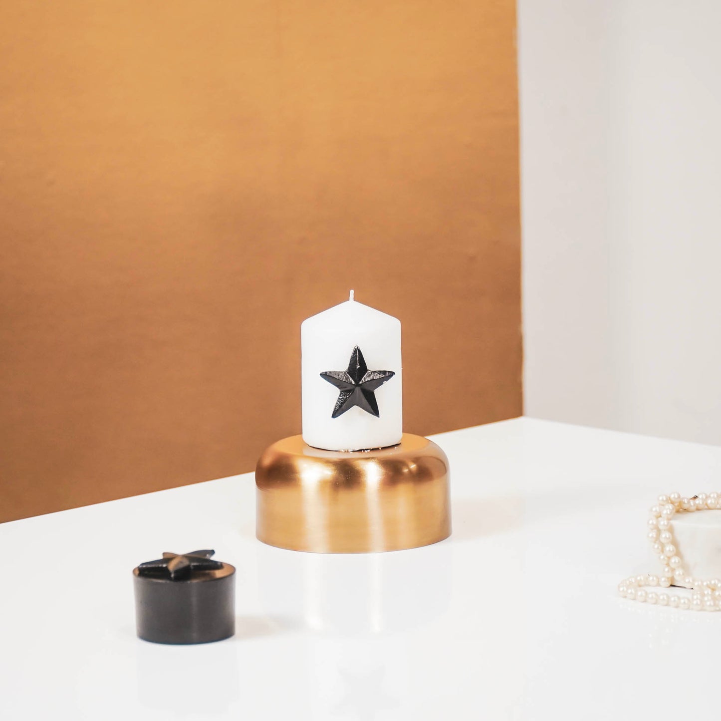 HV Candle Pins - Star - Black - 5x5x2cm