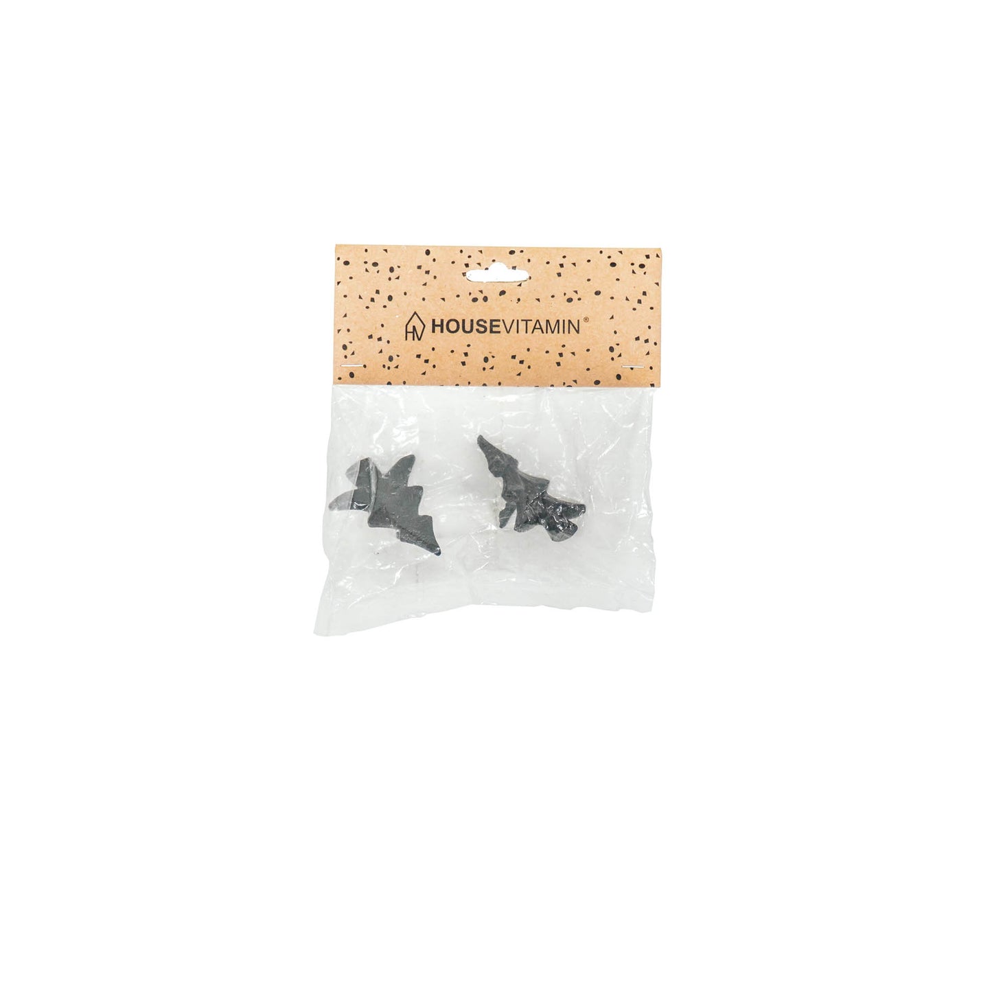 HV Candle Pins - Xmas Tree - Black - 5x4x3cm