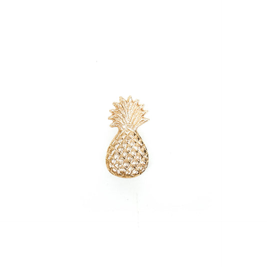 Housevitamin Candlepins - Pineapple - Gold - 8x4x2cm