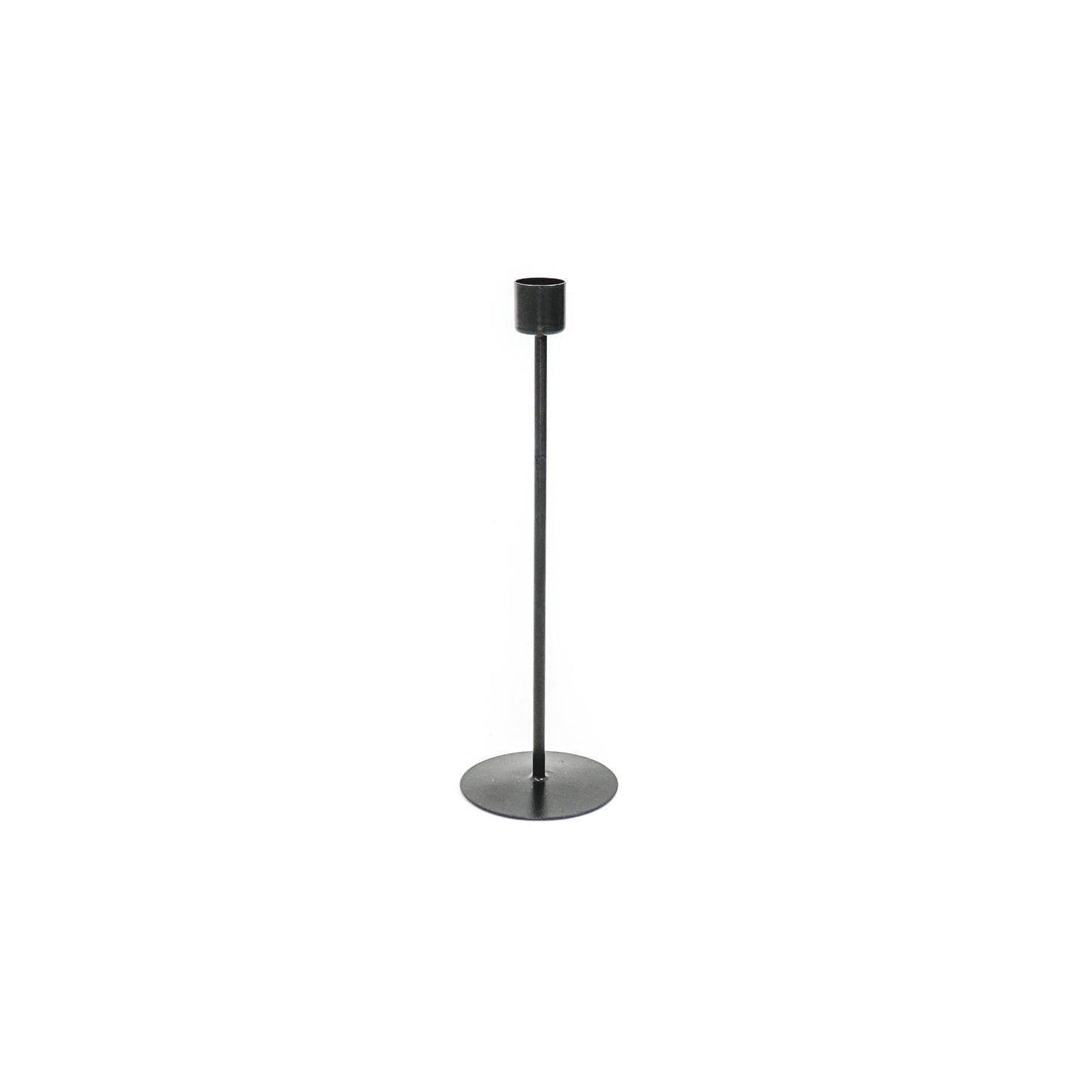 HV Basic Candleholder - Black - 7,5x7,5x24cm