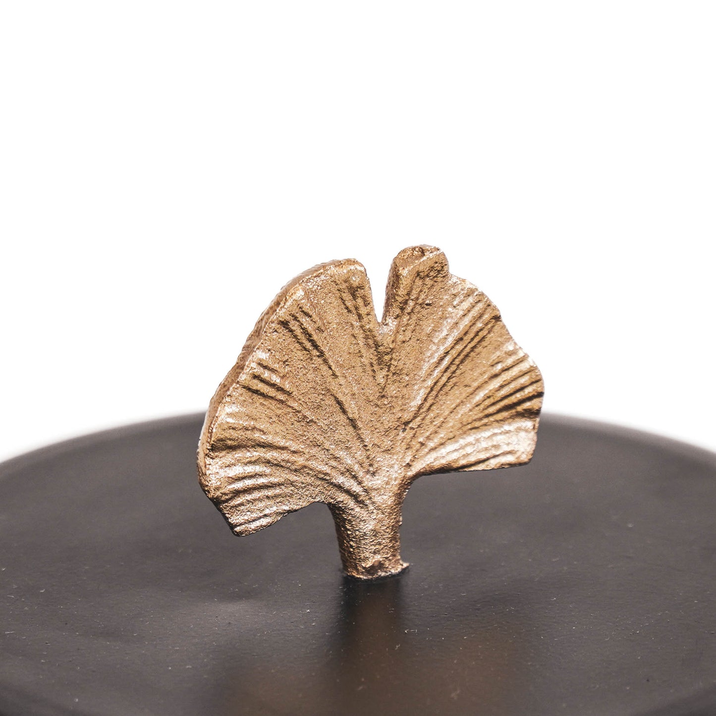HV Box Ginko-Gold/black-14x10 cm