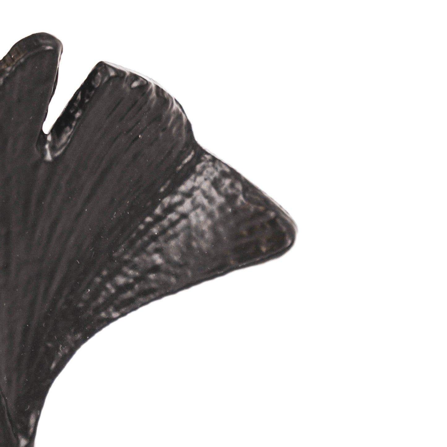 HV Black GinkgoLeaf - Standing - 9,5x5x10 cm
