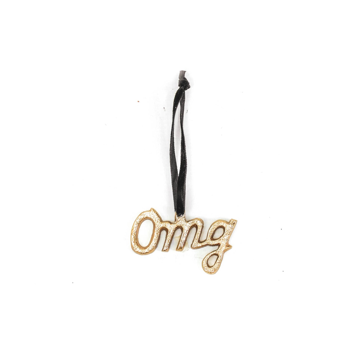 HV Kersthangers 'OMG' - Goud - 8x0,5x5cm