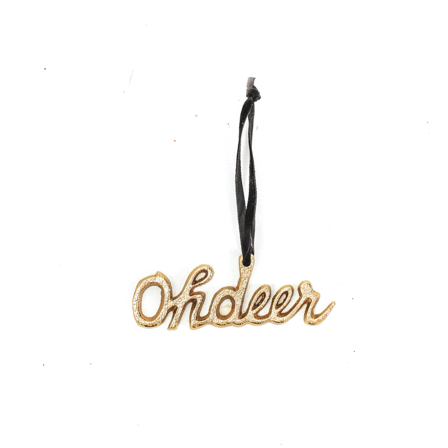 HV Kersthangers 'OHDEER' - Goud - 8x0,5x5cm