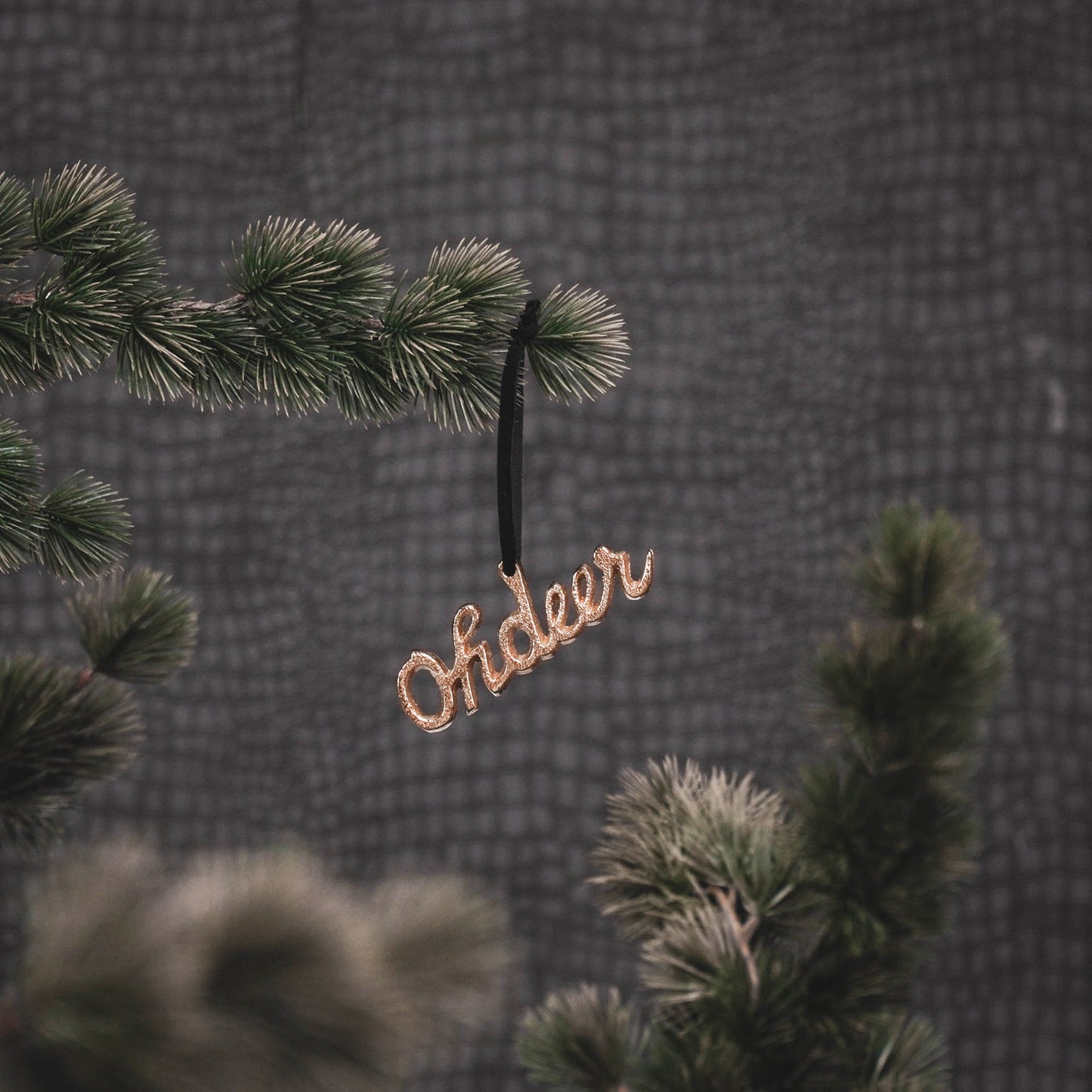 HV Kersthangers 'OHDEER' - Goud - 8x0,5x5cm