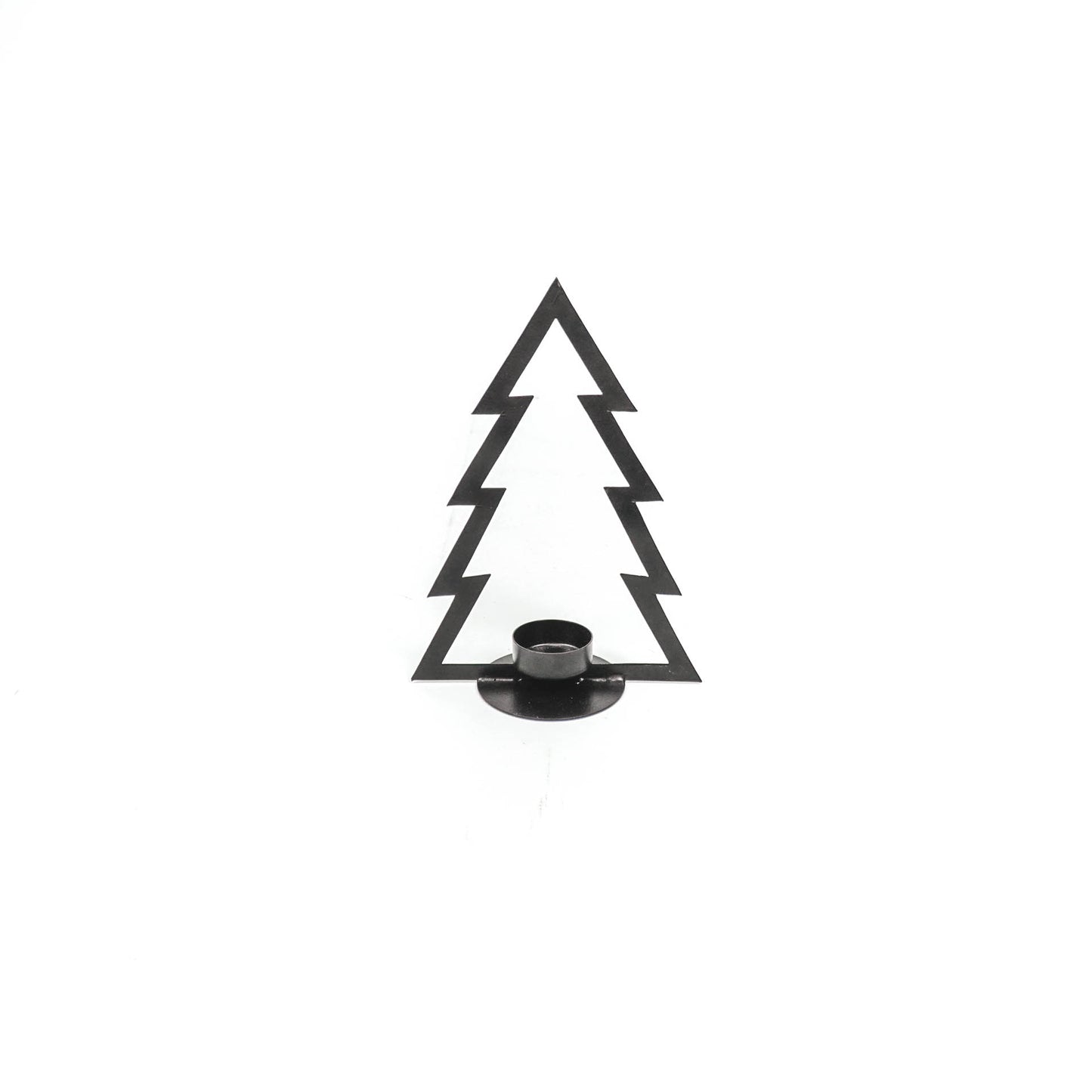 HV Xmas Tealightholder - Black - 15x7,5x21