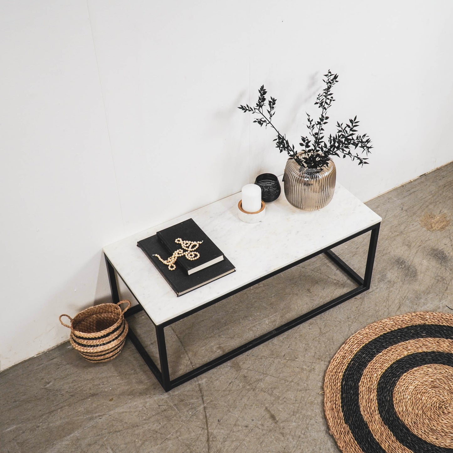 HV Rectangular Sidetable - 90x40x36cm
