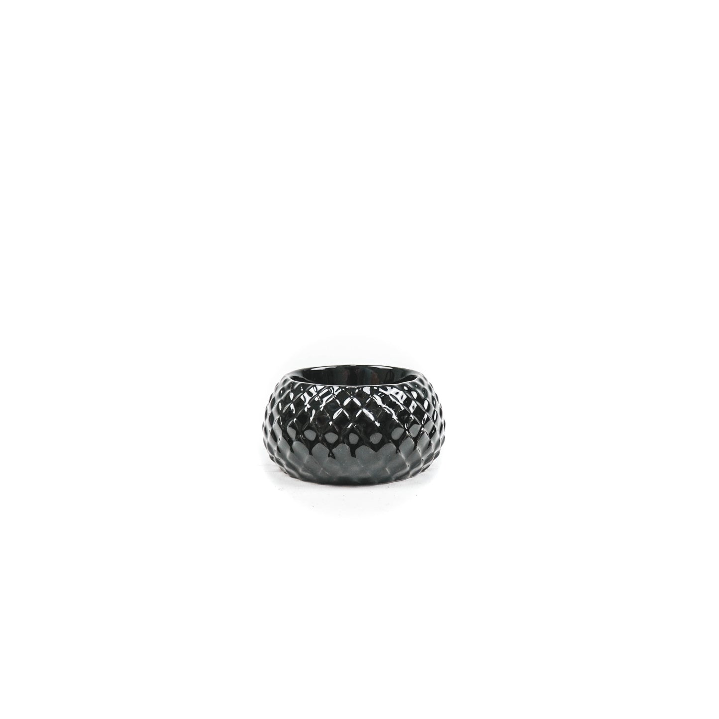 HV Scales tealight holder - 7x7x4 cm - Black