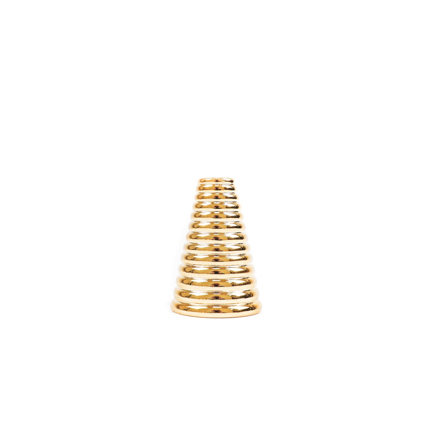 HV ModernTree Candle Holder- 5x5x7 cm- Gold
