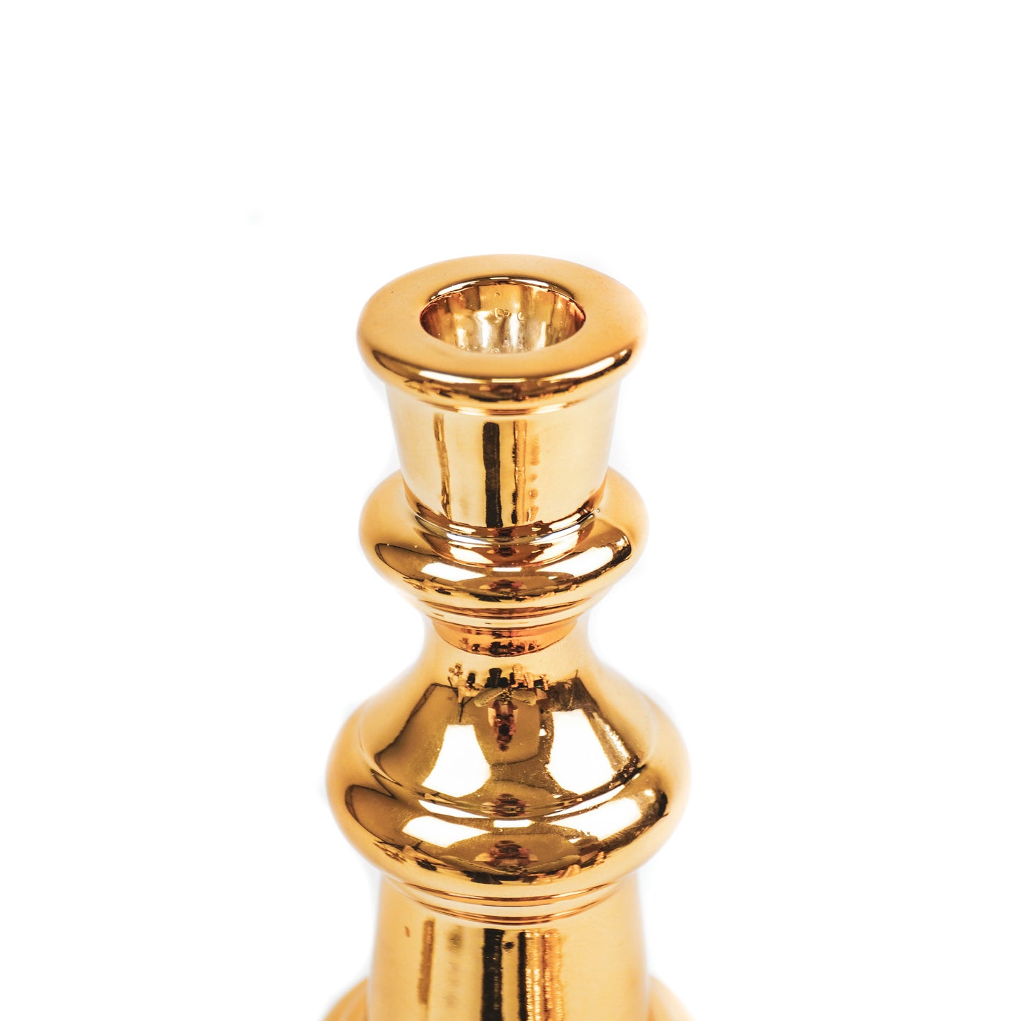 HV Candleholder L - 9x9x23cm - Gold