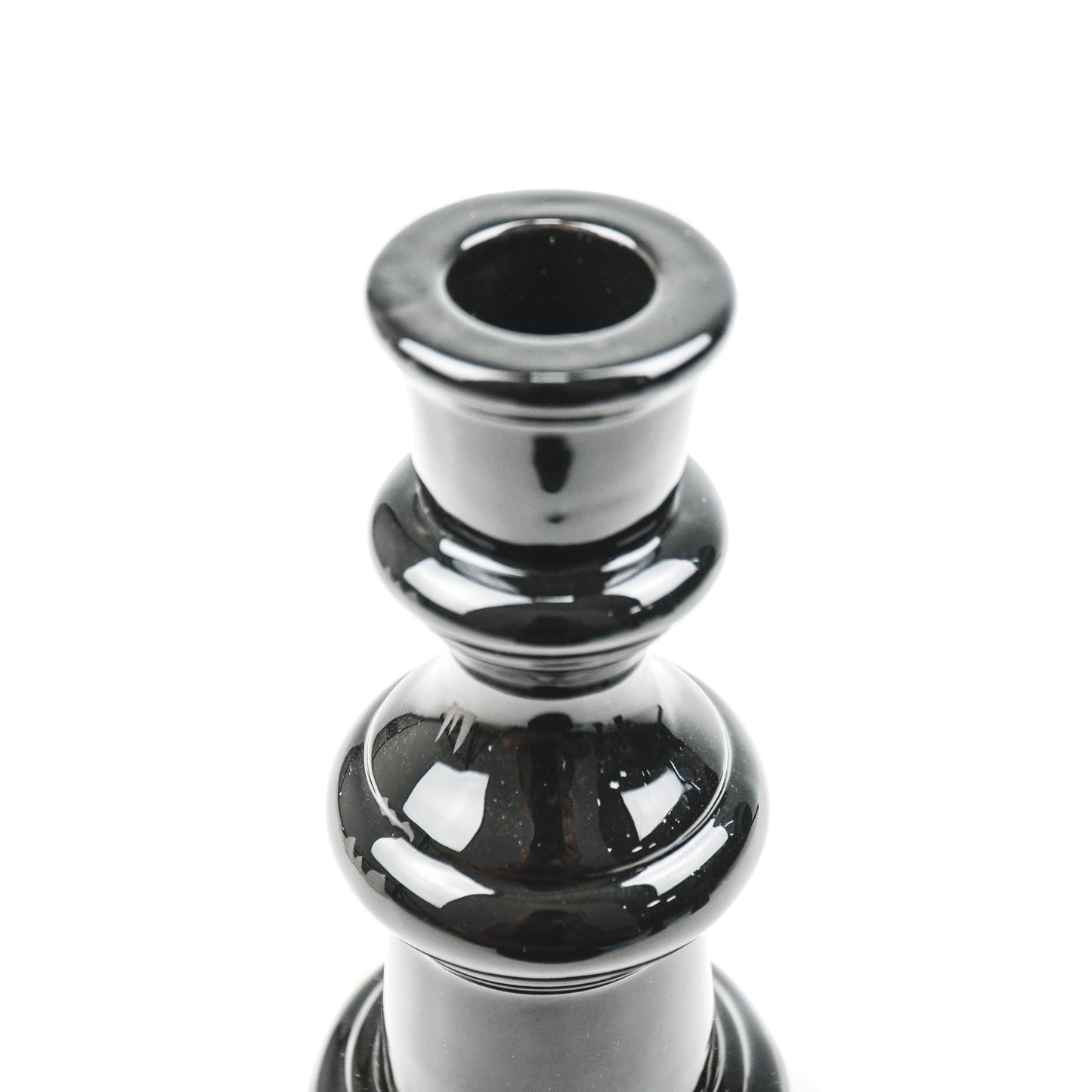 HV Chess Candleholder M - 7x7x14 cm - Black