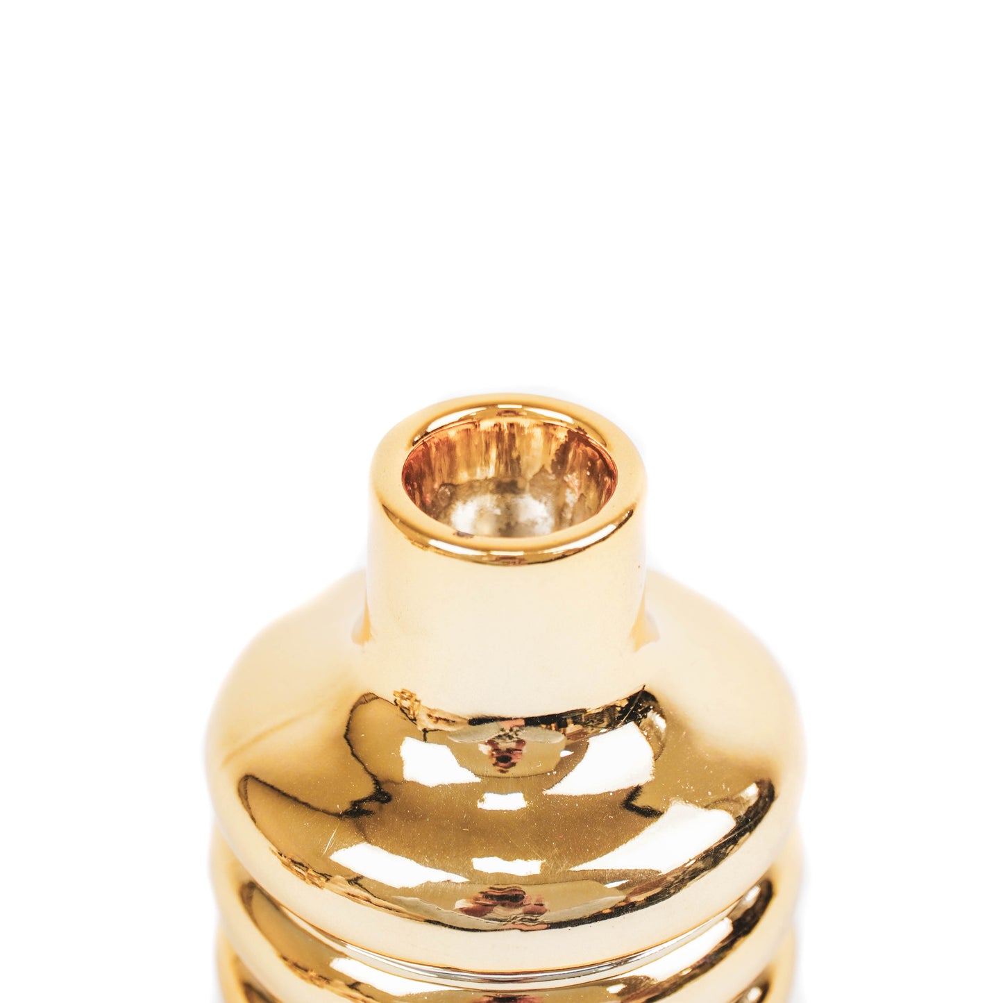 HV Bubble Candleholder - 7x7x10 cm - Golden