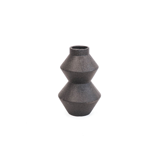 Housevitamin Organic Shape Vase - Black-13x13x22
