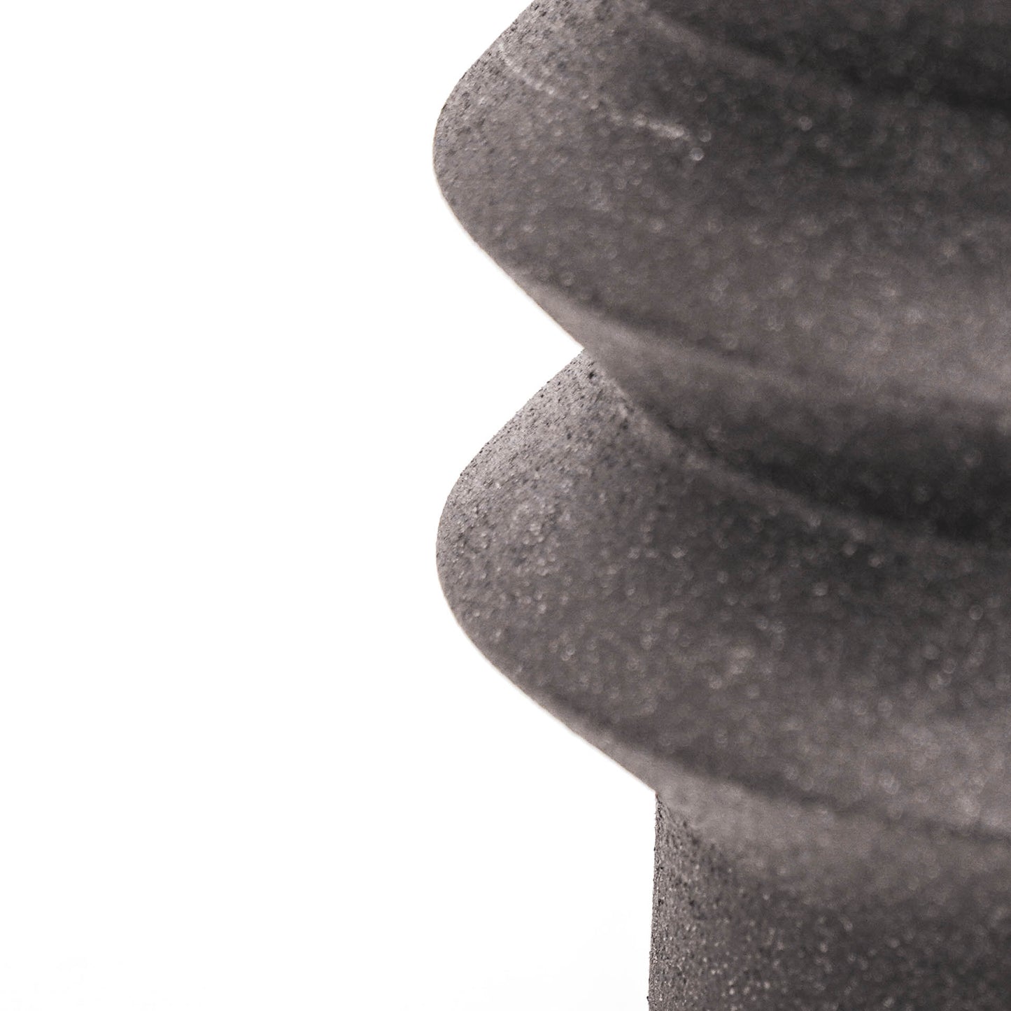 HV Organic Shape Pot - Black-19x19x17