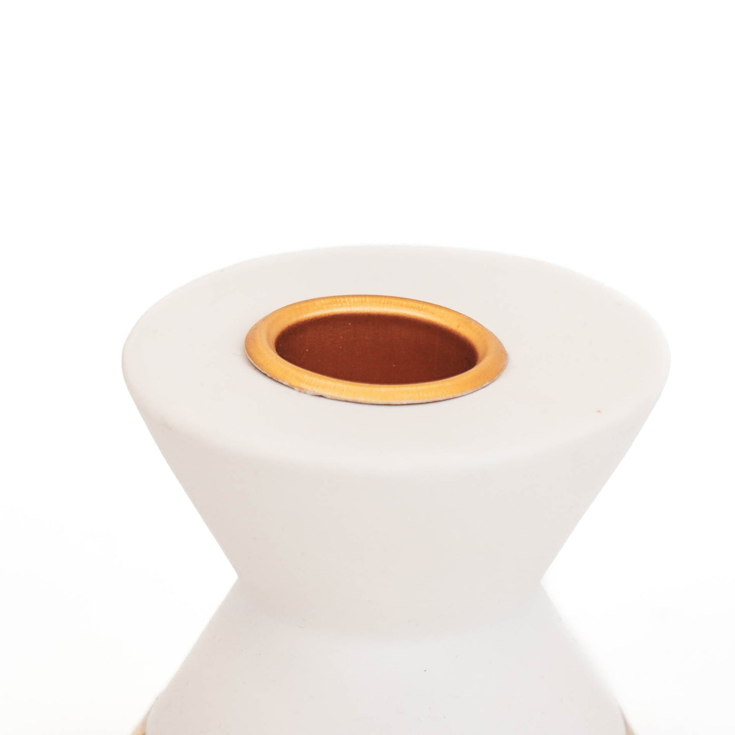 HV Golden Dip Dye Candleholder- 7,5x7,5x6,5