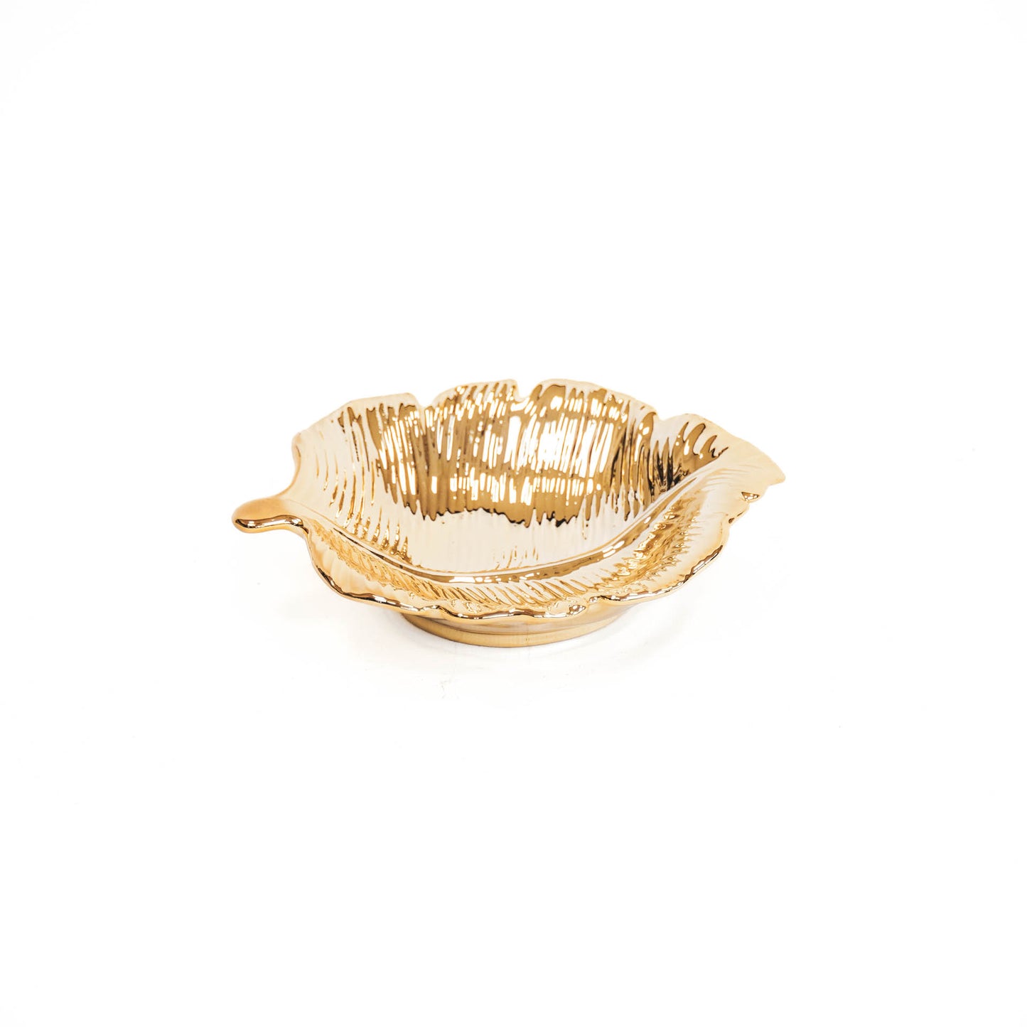 HV Golden Leaf Bowl- 14x12x3,5