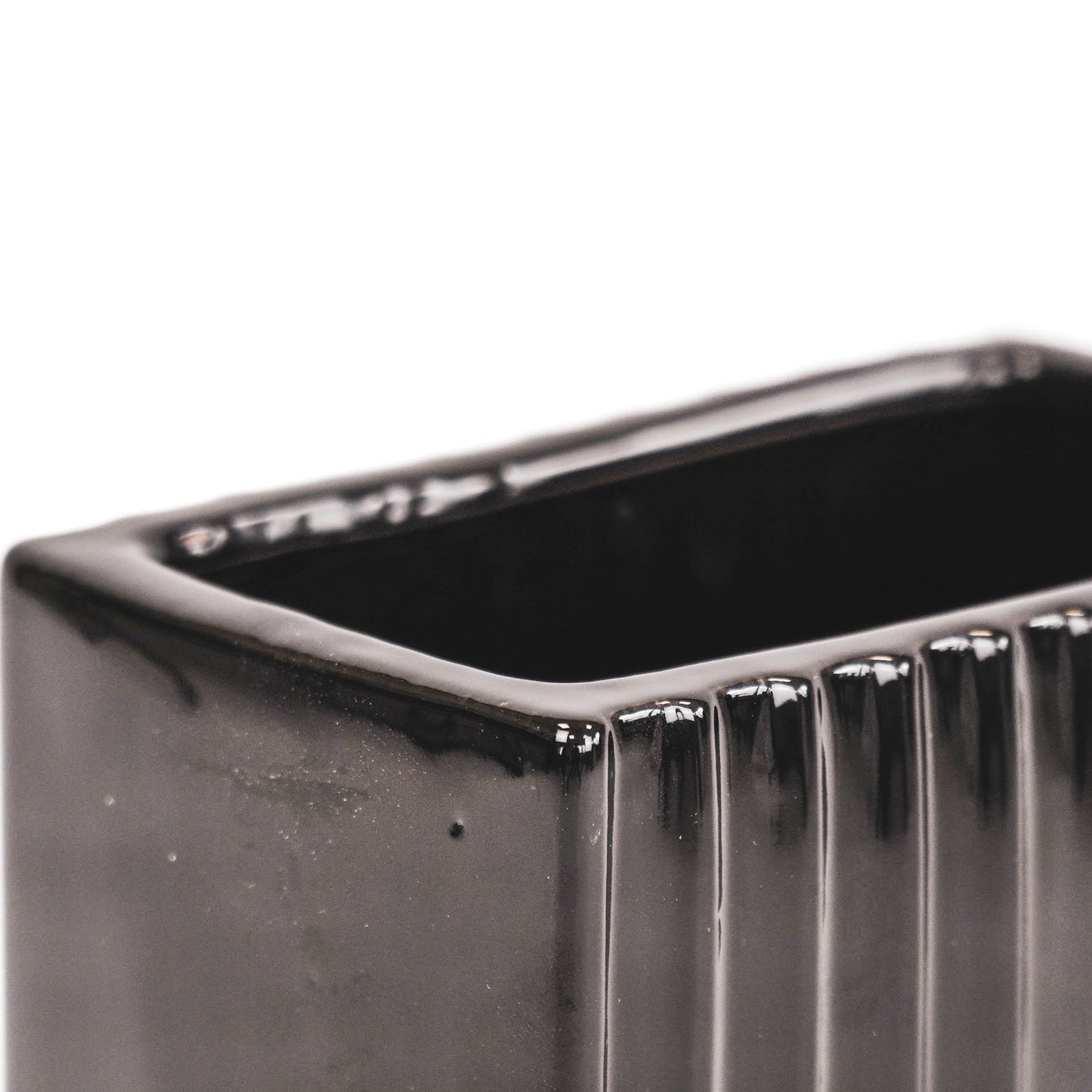 HV Rainbow Vase - Black- 12,5x7,5x24,5