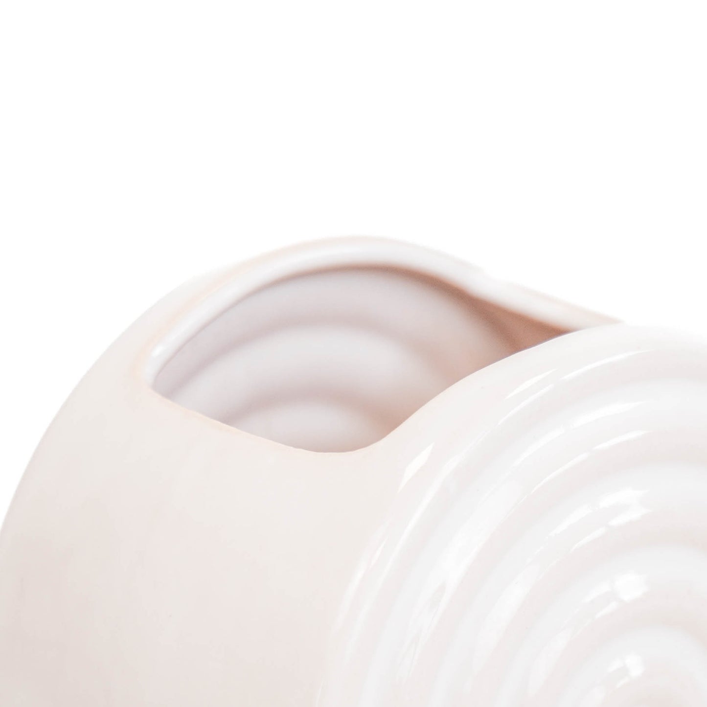 HV Rainbow Vase - White- 13x8x23