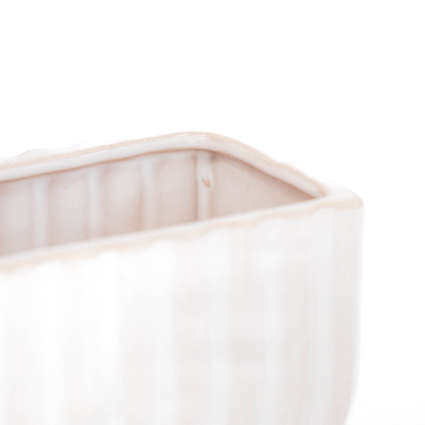 HV Rainbow Pot - White- 17x8x10