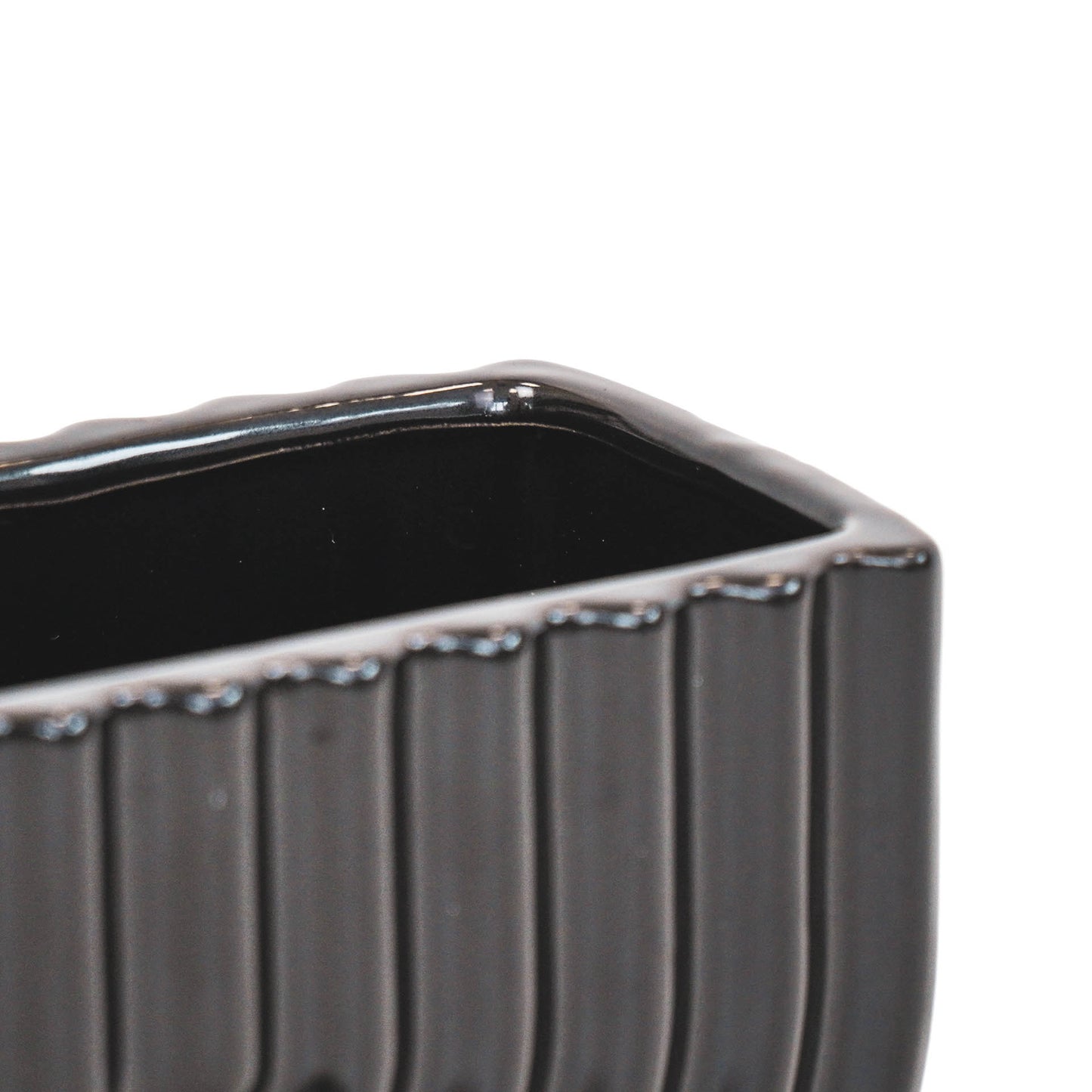 HV Rainbow Pot - Black-17x8x10
