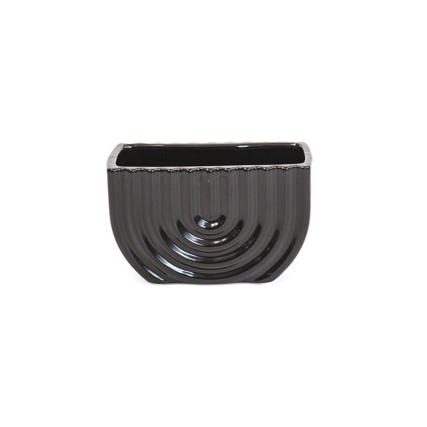 HV Rainbow Pot - Black-17x8x10