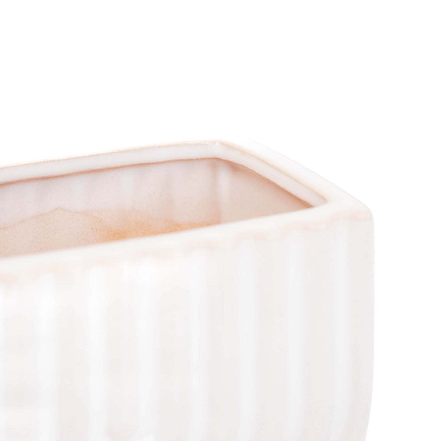 HV Rainbow Pot - White- 14x8x10
