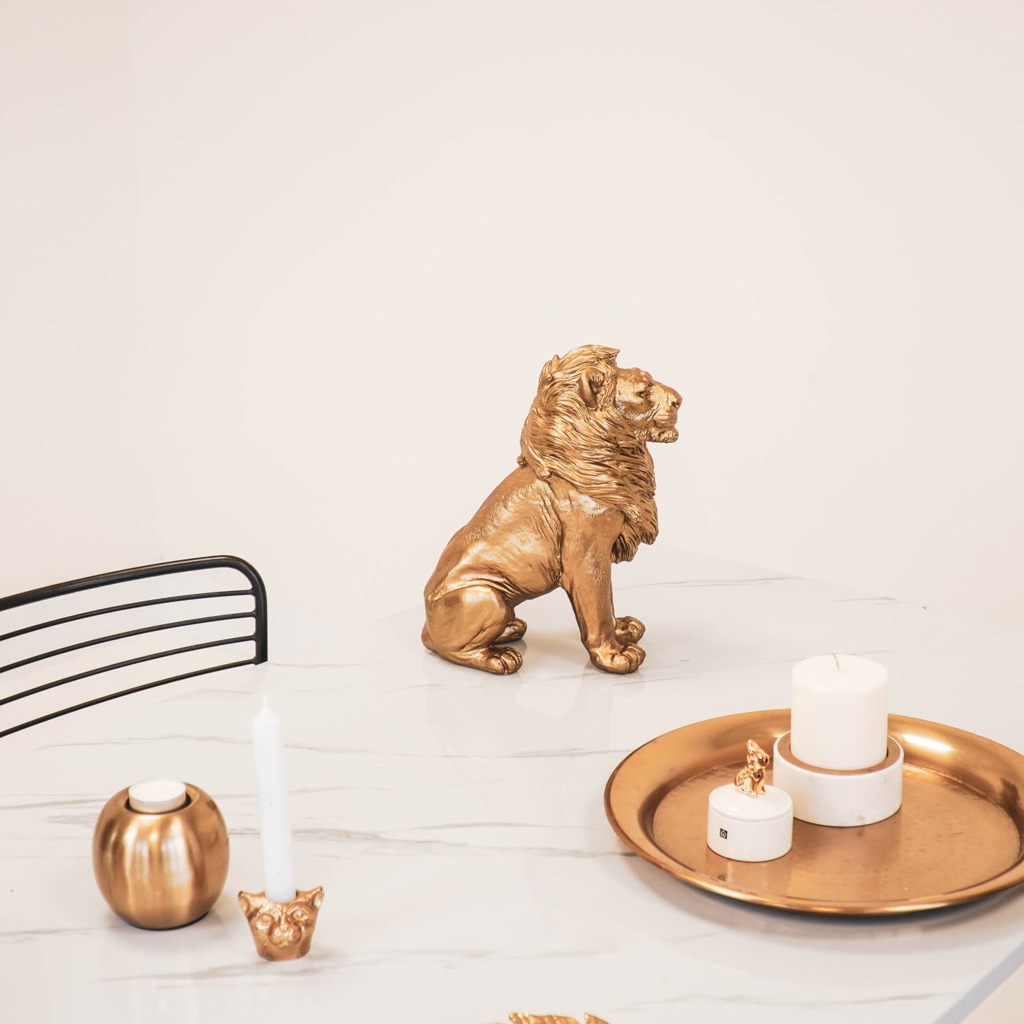 HV Golden Lion- Sitting