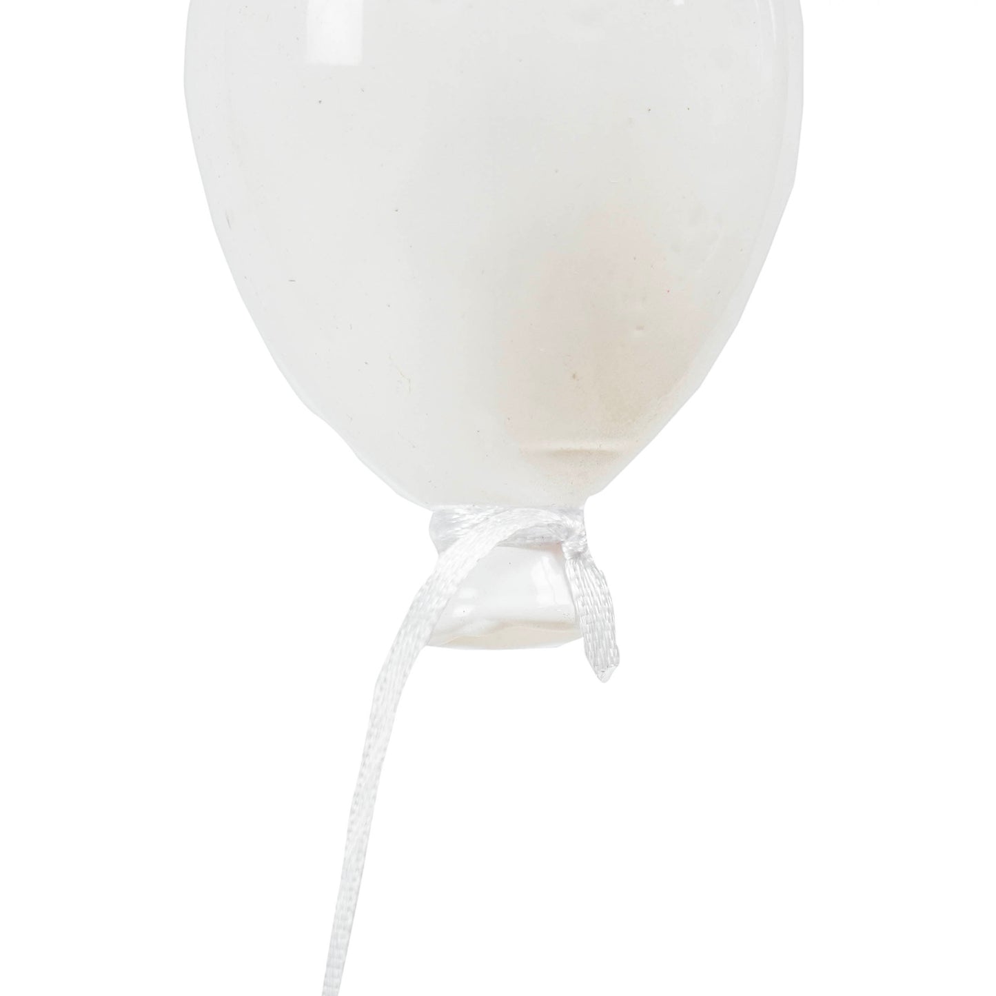 HV Balloonhanger - Glass - White - S - 5x8cm